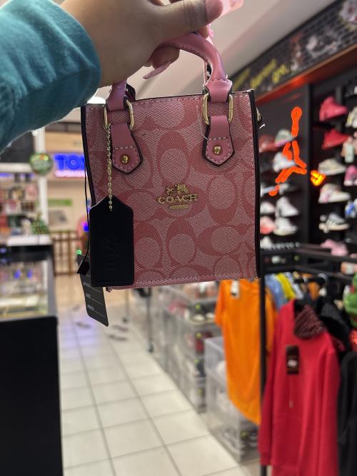 Coach Bolsa Mini Coach Rosa