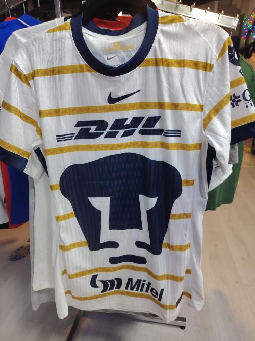 Nike Playera deportiva Blanca c/azul M