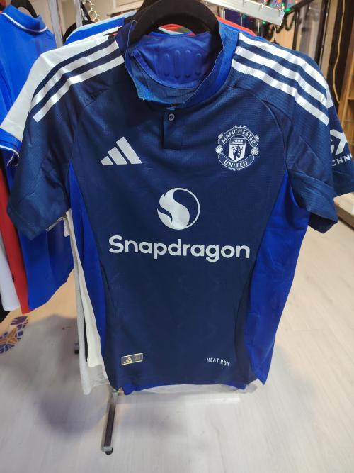 Adidas Playera deportiva Azul M