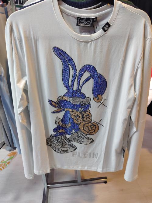 Philipp Plein Camisa manga larga Blanca M