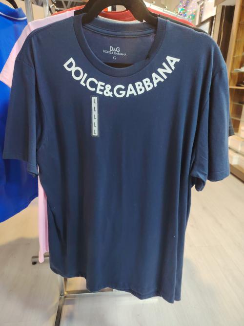 Dolce & Gabbana Camisa clásica Azul L